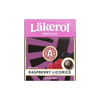 LÄKEROL RASPBERRY LIQURICE 25G