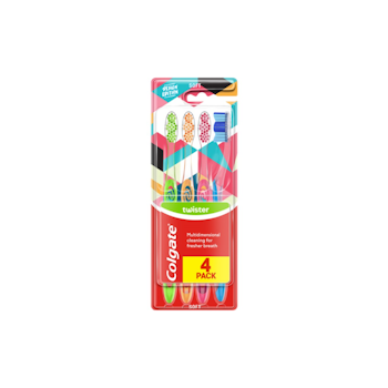 TANDBORSTE TWISTER SOFT 4 P