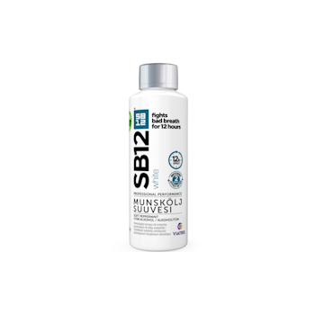 SB12 WHITE MUNSKÖLJ