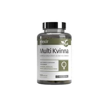 ELEXIR MULTI KVINNA 120 KAPS.