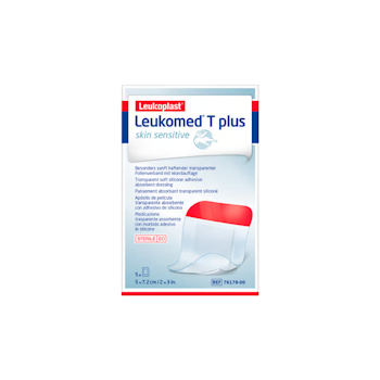 LEUKOMED T PLUS SKIN SENSIT 5X7,2CM