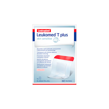 LEUKOMED T PLUS SKIN SENSIT 8X10CM