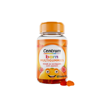 MULTIGUMMIES BARN JORDGUBB&APELSIN