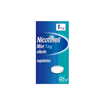 NICOTINELL MINT SUGTABL 1MG 96ST