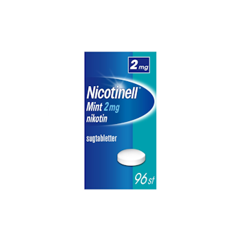 NICOTINELL MINT SUGTABL 2MG 96ST