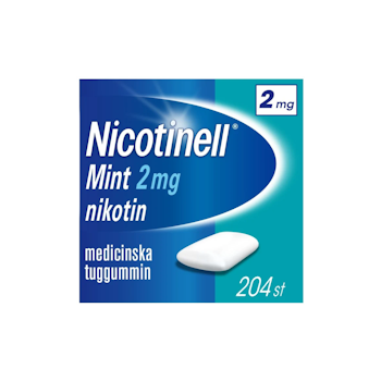 NICOTINELL MINT TUGGUMMI 2MG 204ST