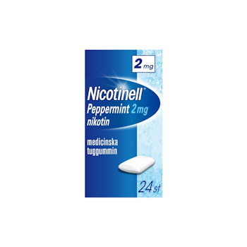 NICOTINELL PEPPARMINT TUGG 2MG 24ST