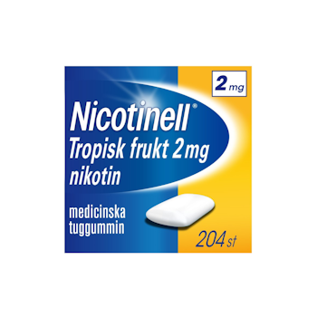NICOTINELL TROP FRUKT 2MG 204ST