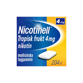 NICOTINELL TROP FRUKT 4MG 204ST