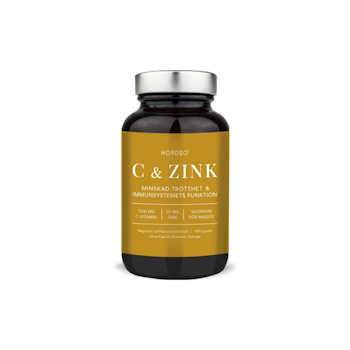 NORDBO C-VITAMIN & ZINK 100KAP