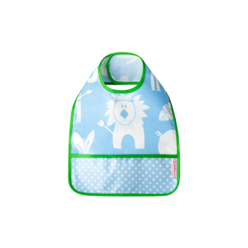 BAMBINO EASY WIPE BIB BLUE