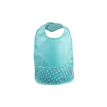 EASY WIPE BIB TURQUOISE