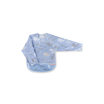 EAT-N-PLAY BIB BLUE