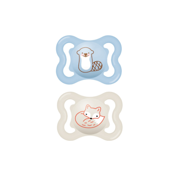 MAM AIR SILICONE BLUE 0-6M