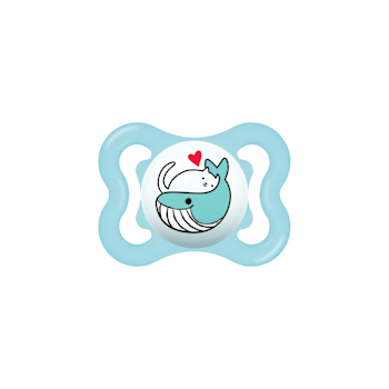 MAM SUPREME 0-6M SILIKON BLUE