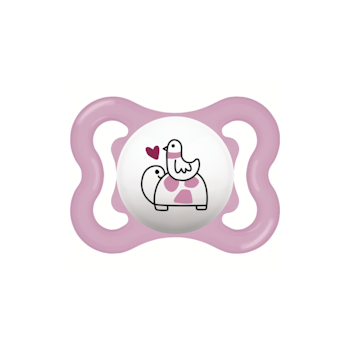 MAM SUPREME 0-6M SILIKON PINK