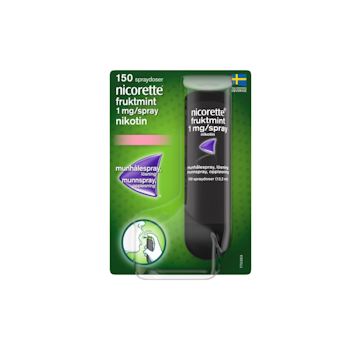 NICORETTE FRUKTMINT SPRAY 150X1MG