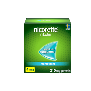 NICORETTE MENTOLMINT 4 MG    210 ST