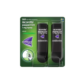 NICORETTE MUNSPRAY 1MG 2-PACK