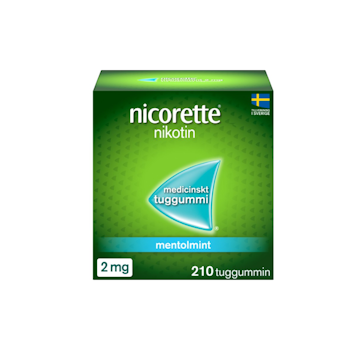 NICORETTE T MENTHOLMINT 2MG   210ST