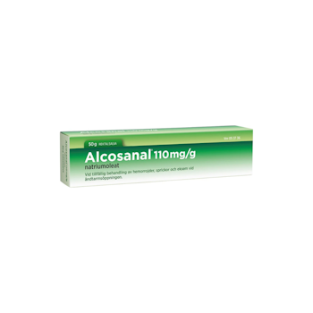 ALCOSANAL REKT SALVA 110MG/G 50G