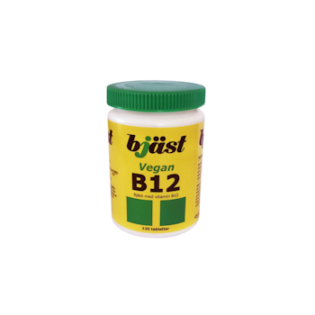 KOSTTILLSKOTT B12 VEGAN 120