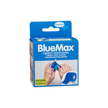 BLUE MAX PLÅSTER REFILL BLÅ 5X200CM