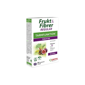 FRUKT&FIBER 30 TABLETTER