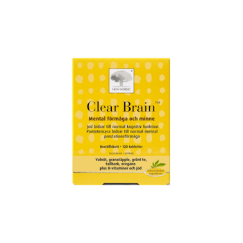 CLEAR BRAIN KOSTTILLSKOTT 120ST