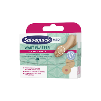 SALVEQUICK MED VÅRTPLÅSTER 20ST