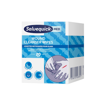 SALVEQUICKMED WOUND CLEANSER WIPES
