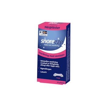 SNOREEZE NASAL STRIPS LARGE 10ST