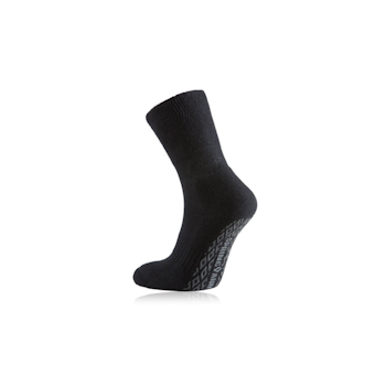 ANTISLIP SOX COTTON SVART 35/38