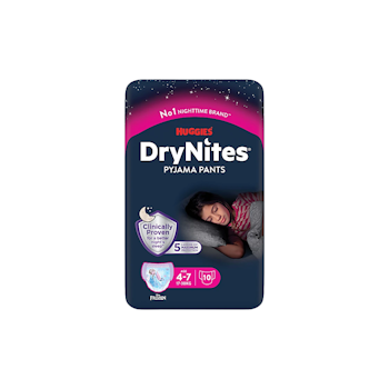DRY NITES 4-7ÅR GIRL