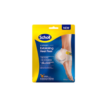 SCHOLL EXFOLIATING HEEL MASK 1 PAR