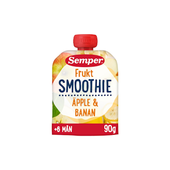 SMOOTHIE ÄPPLE BANAN 90G