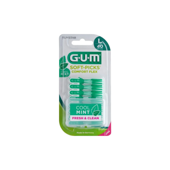 GUM SOFT-PICKS COMFORT FLEX L MINT