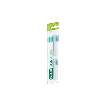 GUM SONIC DAILY REFILLS WHITE
