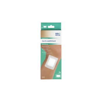 STERILT SNABBFÖRBAND 10X30CM 5ST