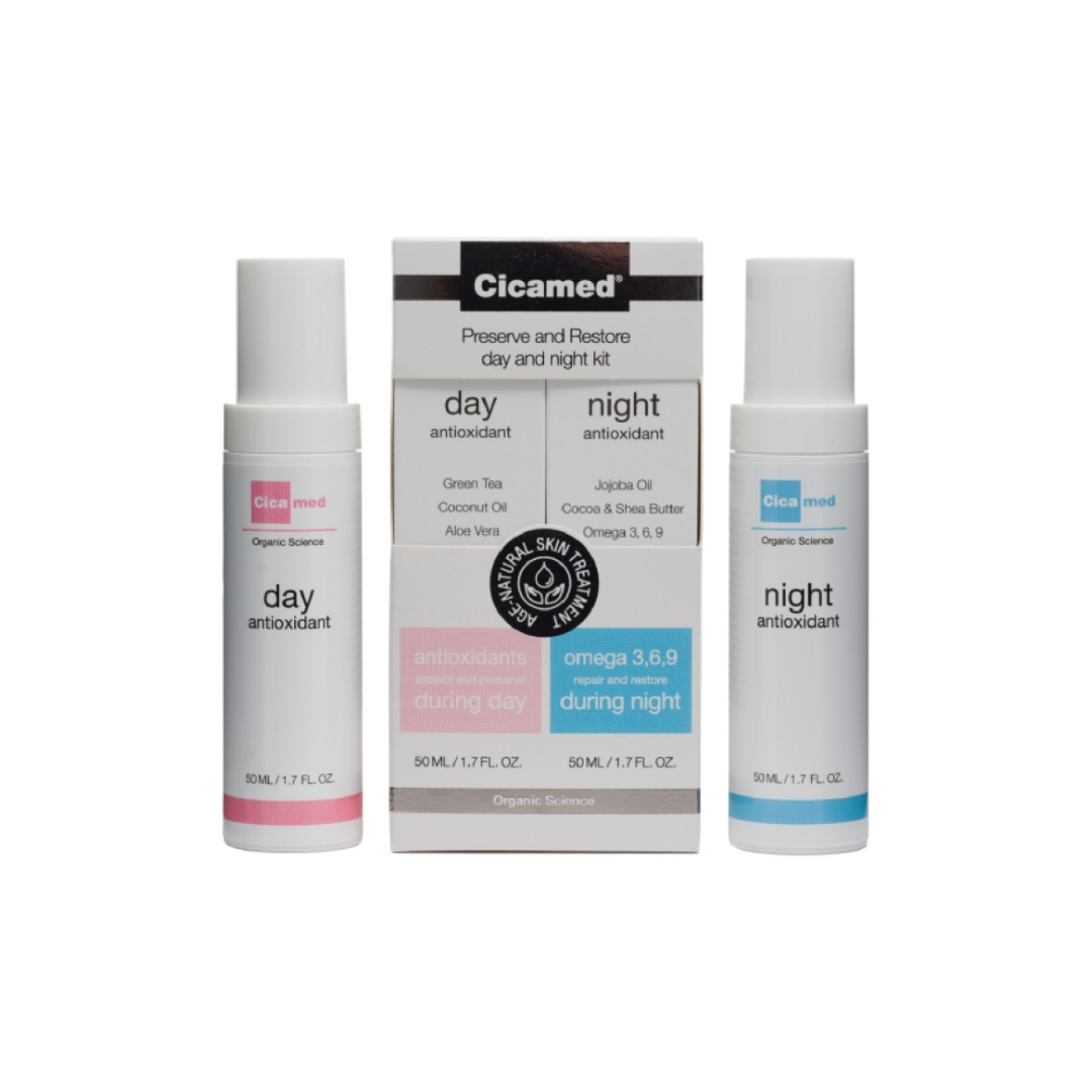 CICAMED DAY NIGHT ANTIOXIDANT KIT