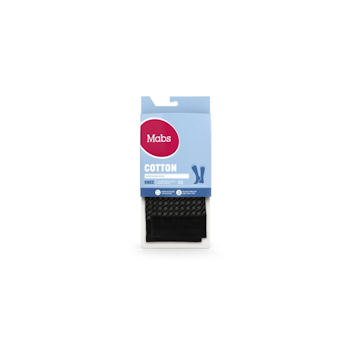 MABS COTTON KNEE BLACK/GREY S