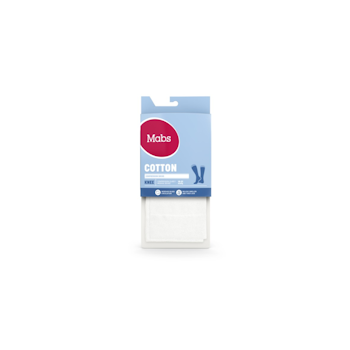 MABS COTTON KNEE WHITE M