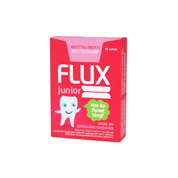 FLUX JUNIOR TUGGUMMI JORDGUBB