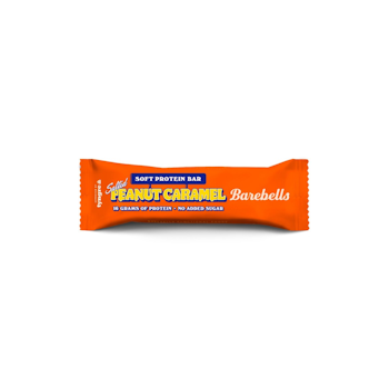 BAREBELLS SOFT BAR PEANUT CARAMEL