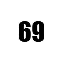 "69" Dekal