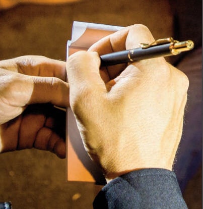ASP LockWrite Pen Key - Black/Gold