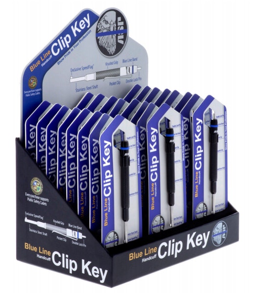 ASP BLUE LINE CLIP KEY - Fängselnyckel