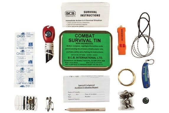 BCB Combat Survival Tin Kit - Överlevnads Kit