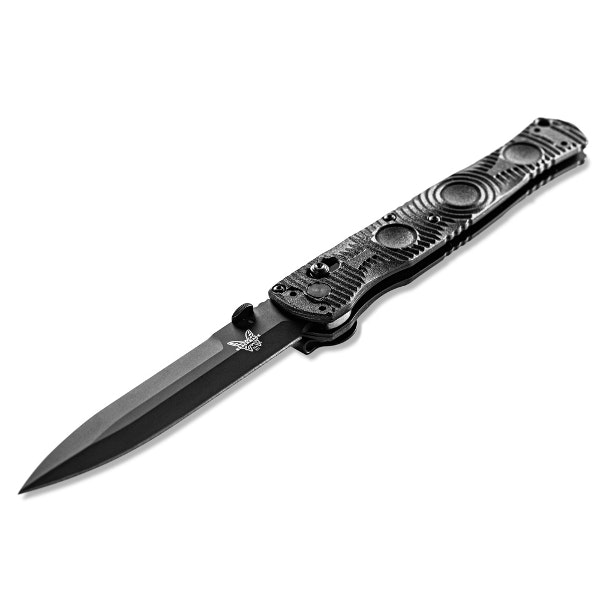 BENCHMADE 391BK SOCP TACTICAL FOLDER KNIFE - BLACK