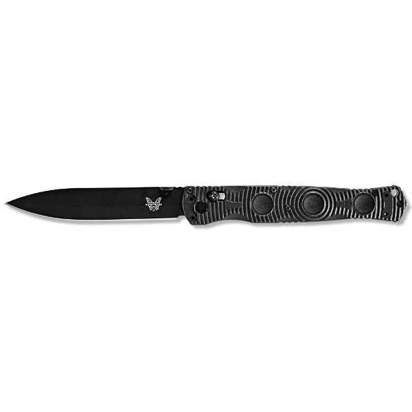 BENCHMADE 391BK SOCP TACTICAL FOLDER KNIFE - BLACK